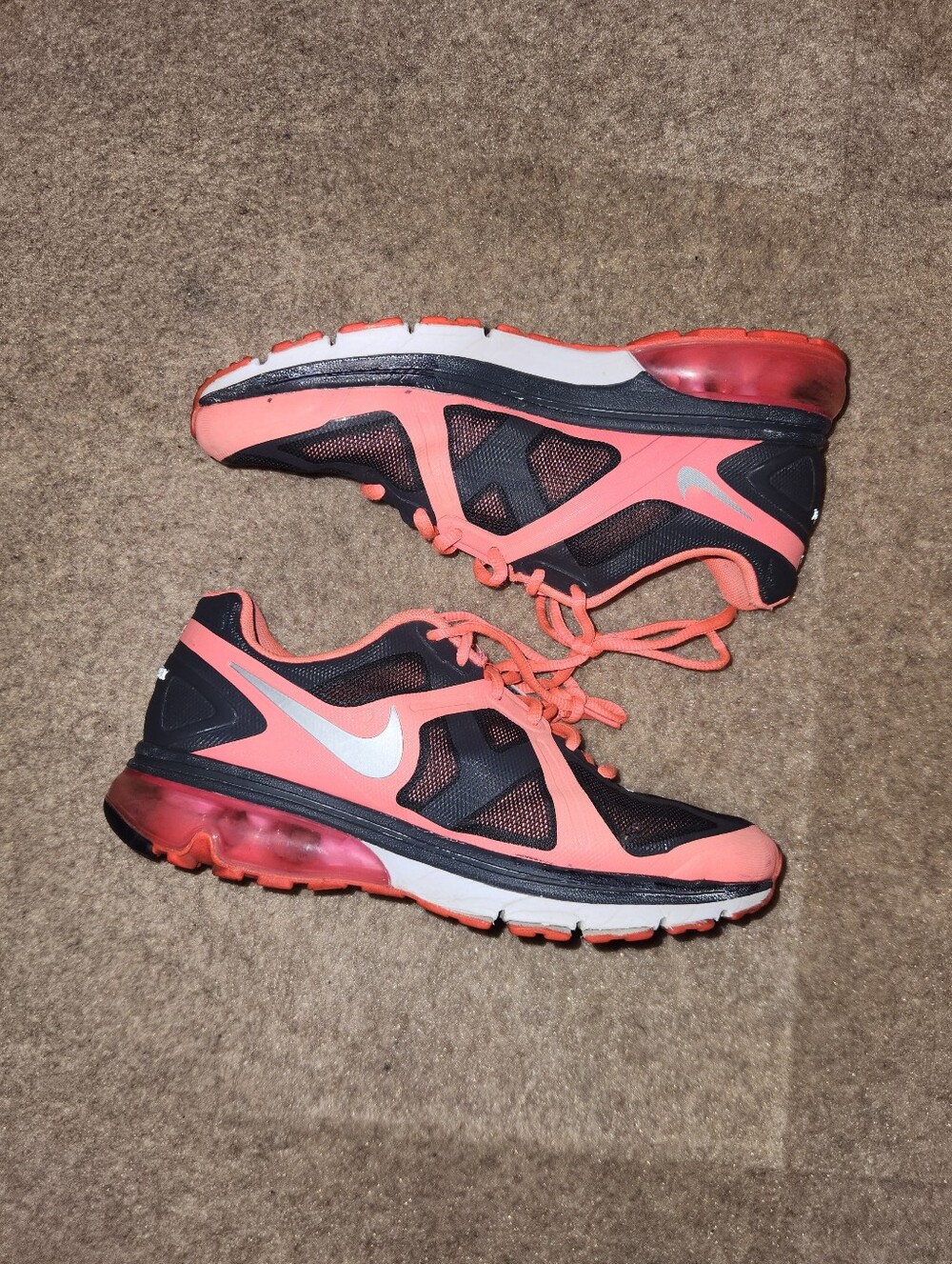 Nike Air Max Excellerate Running Shoes | Black Pink White | W8